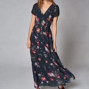 Abercrombie short sleeves maxi dress